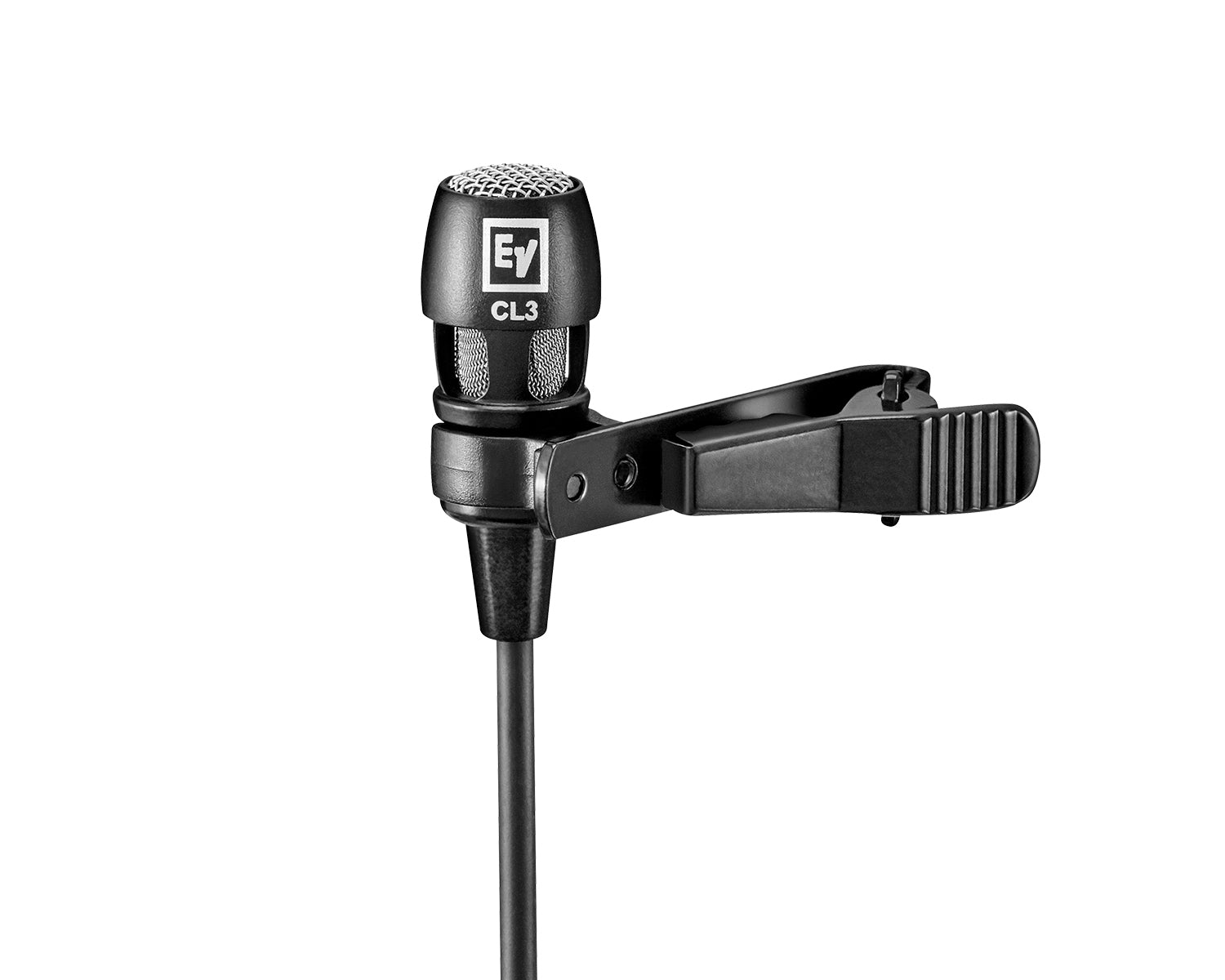 ELERE3ACCCL3 - Electro-Voice RE3 ACC CL3 Cardioid Lavalier Microphone with TA4F Black Image 1