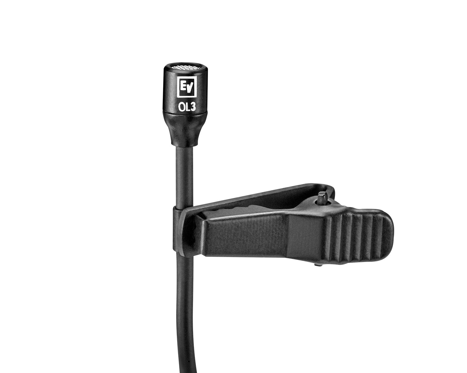 ELERE3ACCOL3 - Electro-Voice RE3 ACC OL3 Omnidirectional lavalier Microphone with TA4F Black Image 1