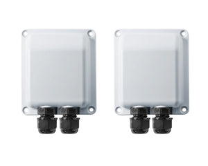 ELEWC58DW - Electro-Voice WC 58DW Weather Cover with Dual Gland Nut for EVID S5 or S8 Wht PAIR Image 1