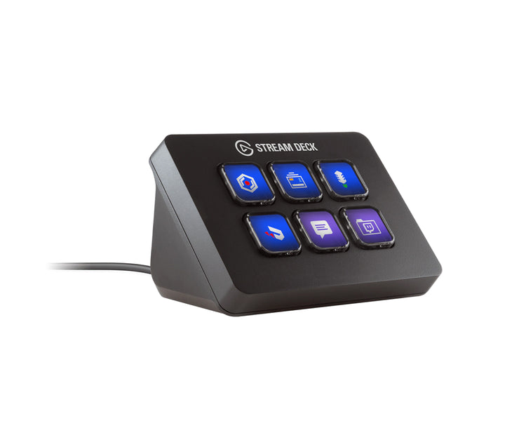 ELGSDECKMINI - Elgato Stream Deck Mini USB Controller with 6 Customisable LCD Keys Image 1
