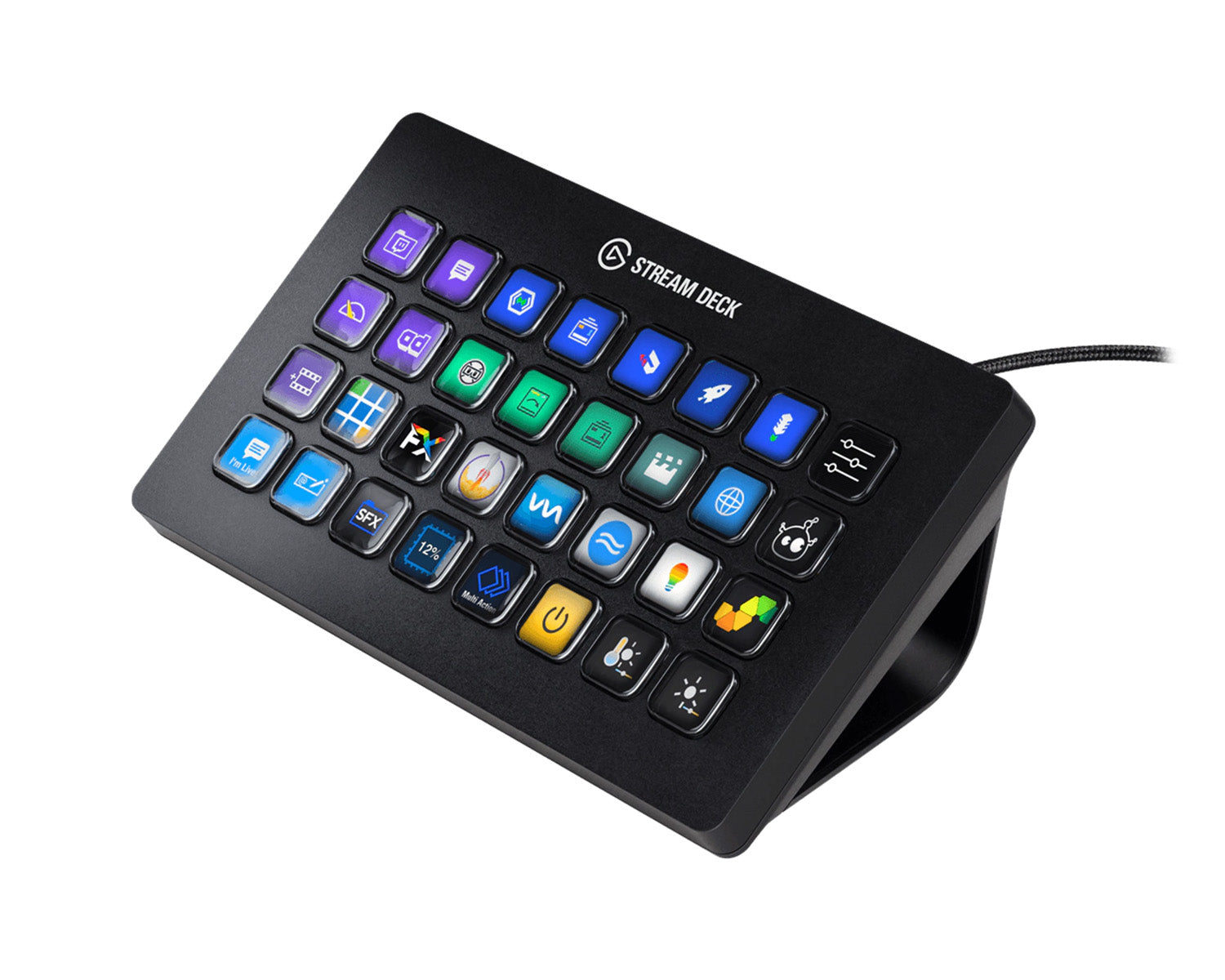 ELGSDECKXL - Elgato Stream Deck XL USB Controller with 32 Customisable LCD Keys Image 2