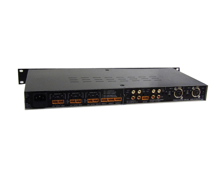 FORZMR243 - Formula Sound ZMR243 3 Zone Digital Mixer with 2 Mic and 4 Stereo i or p 1U Image 2
