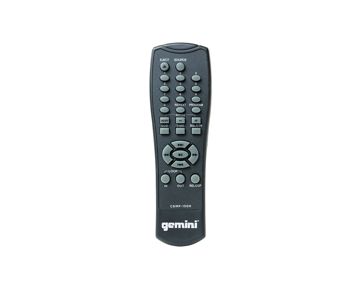 GEMCDMP1500 - Gemini CDMP 1500 Rackmount CD or USB Media Player with Remote Control 1U Image 5