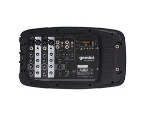 GEMES210MXB - Gemini ES 210MX BLU Portable PA System with 2x Speakers or Amp or Mixer or Mic Image 5