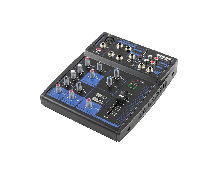 GEMGEM05USB - Gemini GEM 05USB Compact 5 Channel Bluetooth Mixer Image 3