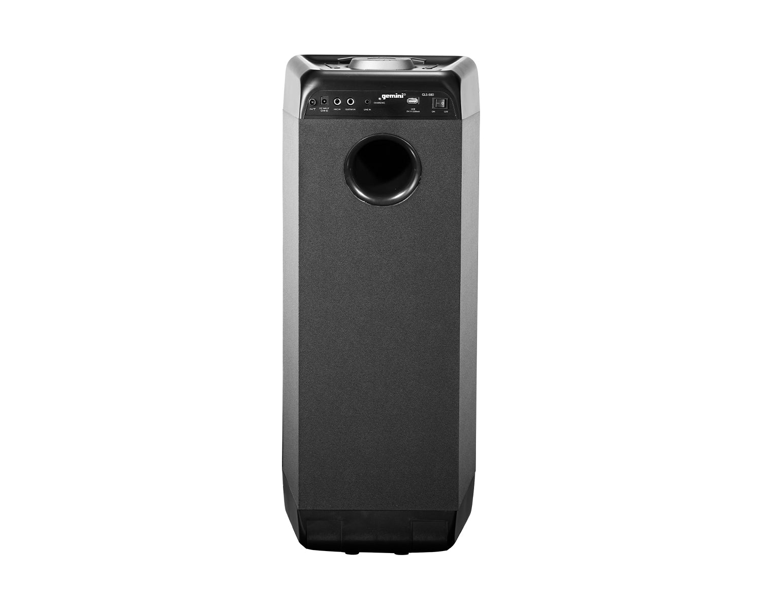 GEMGLS880 - Gemini GLS 880 2x8inch Battery Powered Speaker System and Bluetooth or LED Image 4