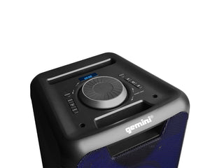 GEMGLS880 - Gemini GLS 880 2x8inch Battery Powered Speaker System and Bluetooth or LED Image 5