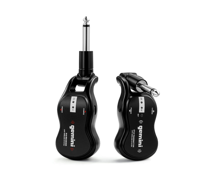 GEMGMUG100 - Gemini GMU G100 Wireless Guitar System with 1 or 4inch Jack Tx and Receiver Image 1