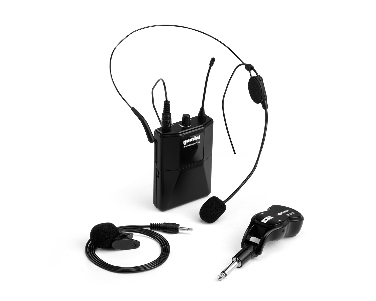 GEMGMUHSL100 - Gemini GMU HSL100 Lapel Wireless Mic System with 1 or 4inch Receiver Image 1