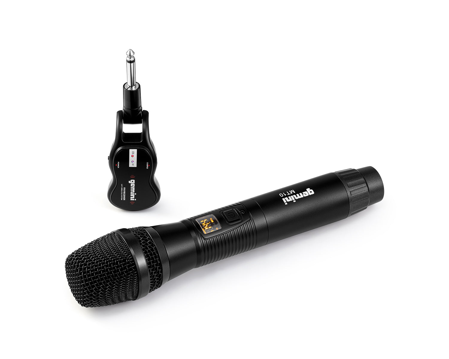 GEMGMUM100 - Gemini GMU M100 Handheld Wireless Mic System with 1 or 4inch Jack Receiver Image 3