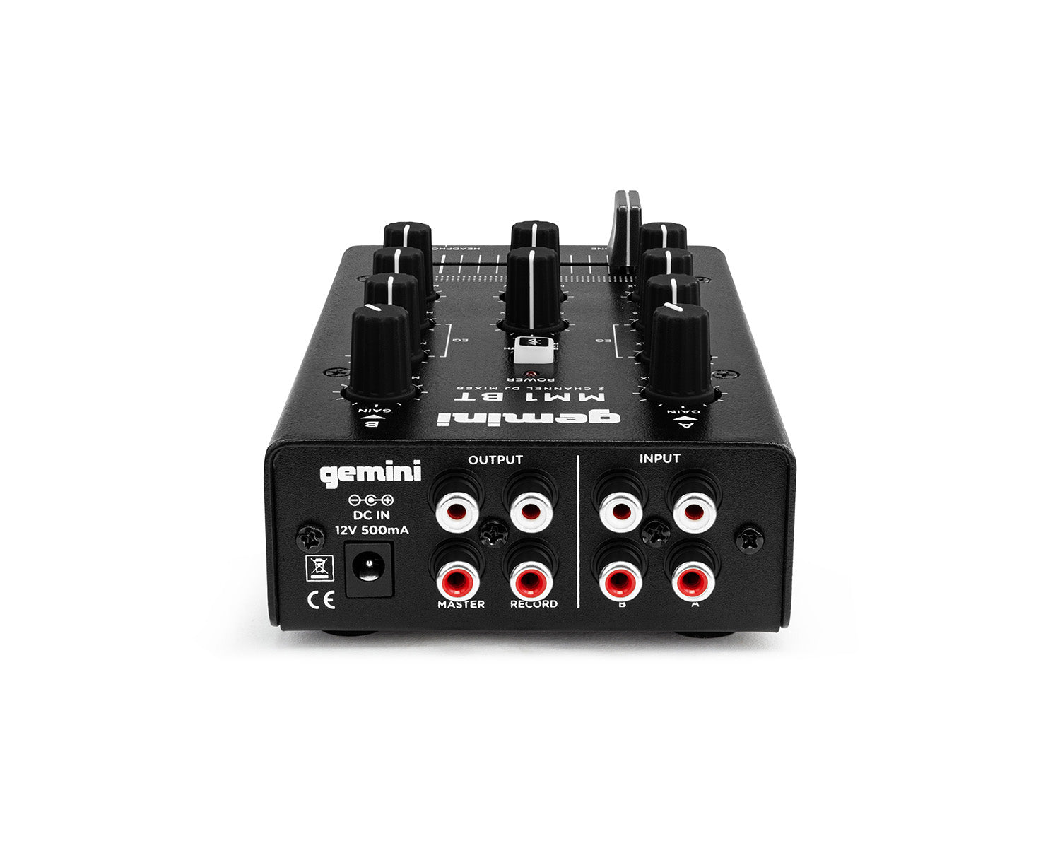 GEMMM1BT - Gemini MM1BT 2 Channel Miniature DJ Mixer with 2 Band EQ and Bluetooth Image 6