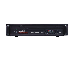 GEMXGA2000 - Gemini XGA 2000 2 Channel Power Amplifier 2 x 125W @ 4ohm 2U Image 1