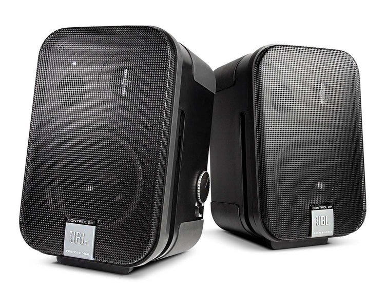 JBLC2P - JBL Control 2P Compact Powered Reference Monitors Black *PAIR* Image 1