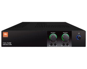 JBLCSA2120Z - JBL CSA2120Z 2x120W Commercial Power Amp with 100V Line 1U Half Rack Image 1