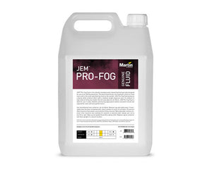 JEMPFWB45 - JEM JEM ProFog Water Based Fog Fluid BOX OF 4x5 Litre Bottles Image 1