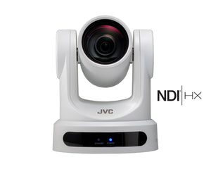 JVCKYPZ200NWE - JVC KY PZ200NWE HD PTZ Camera 20x Zoom and NDI and Dual Streaming White Image 1