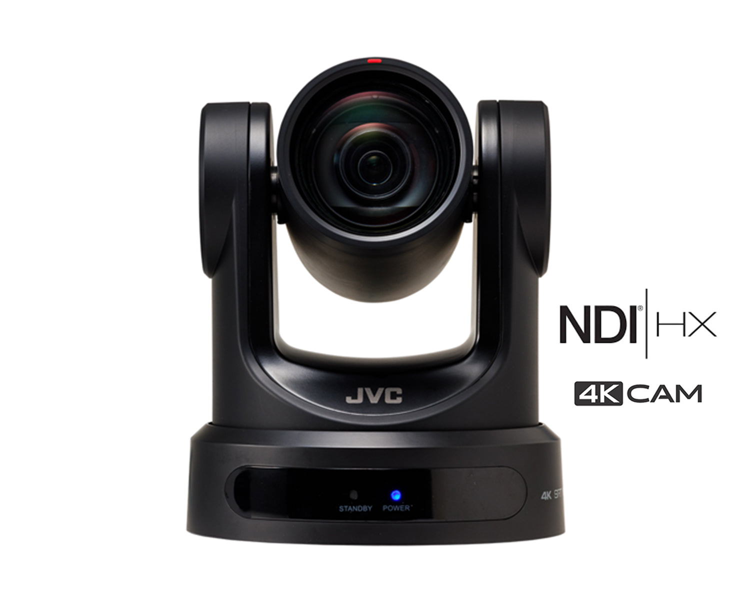 JVCKYPZ400NBE - JVC KY PZ400NBE 4K PTZ Camera 12x Zoom and NDI and Dual Streaming Black Image 1