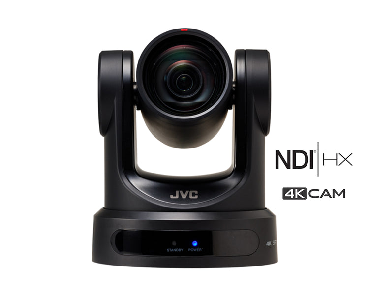 JVCKYPZ400NBE - JVC KY PZ400NBE 4K PTZ Camera 12x Zoom and NDI and Dual Streaming Black Image 1