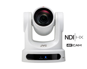 JVCKYPZ400NWE - JVC KY PZ400NWE 4K PTZ Camera 12x Zoom and NDI and Dual Streaming White Image 1