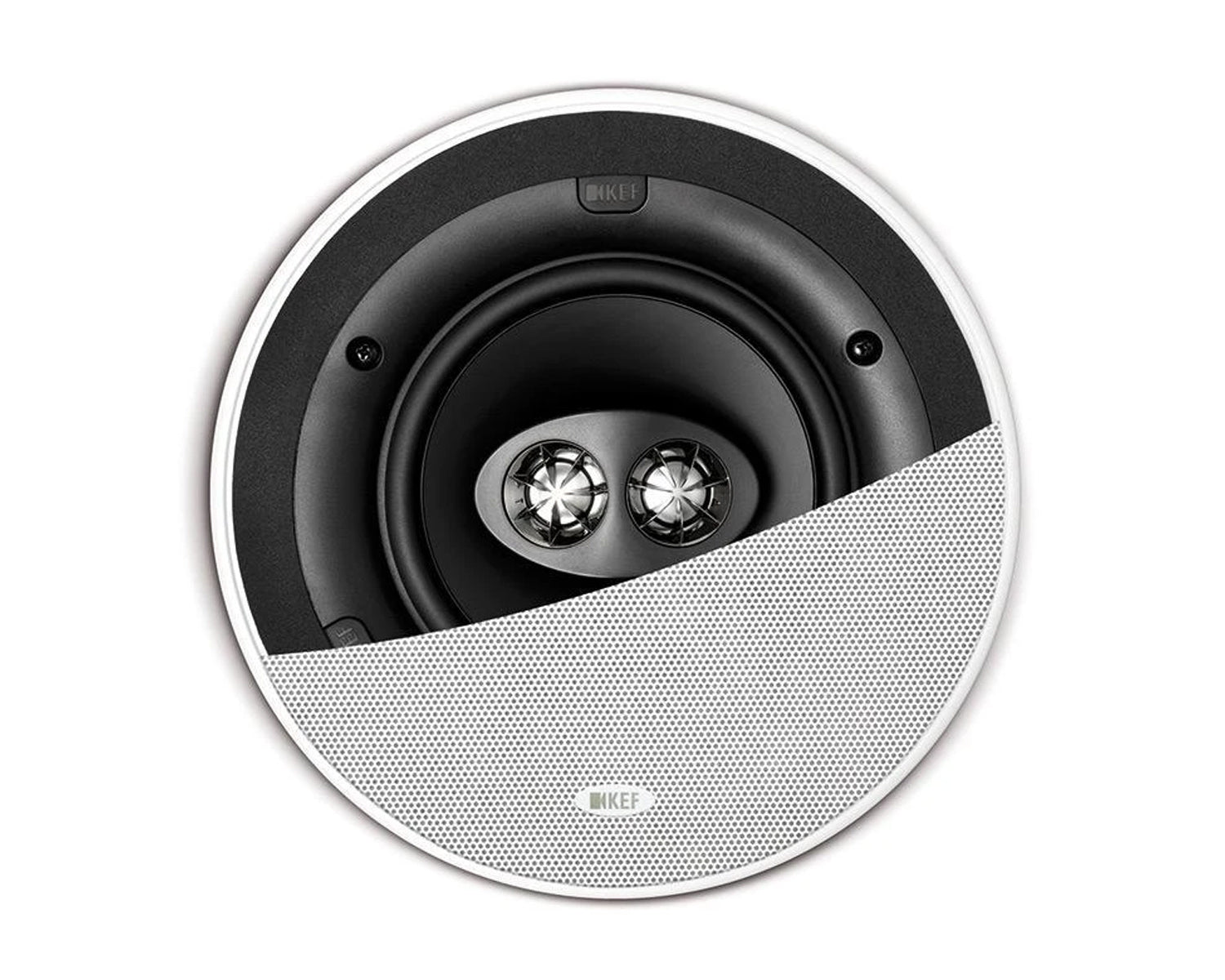 KEFCI160CRD - KEF Ci160CRDS 6.5inch Dual Coil Ultra Thin Bezel Ceiling Speaker IP64 Image 1