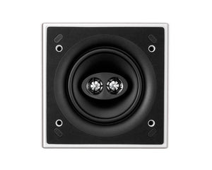 KEFCI160CSDS - KEF CI160CSDS 6.5inch Dual Coil Flush Square Ceiling Speaker IP64 Wht Image 2