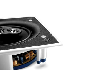 KEFCI160CSDS - KEF CI160CSDS 6.5inch Dual Coil Flush Square Ceiling Speaker IP64 Wht Image 5