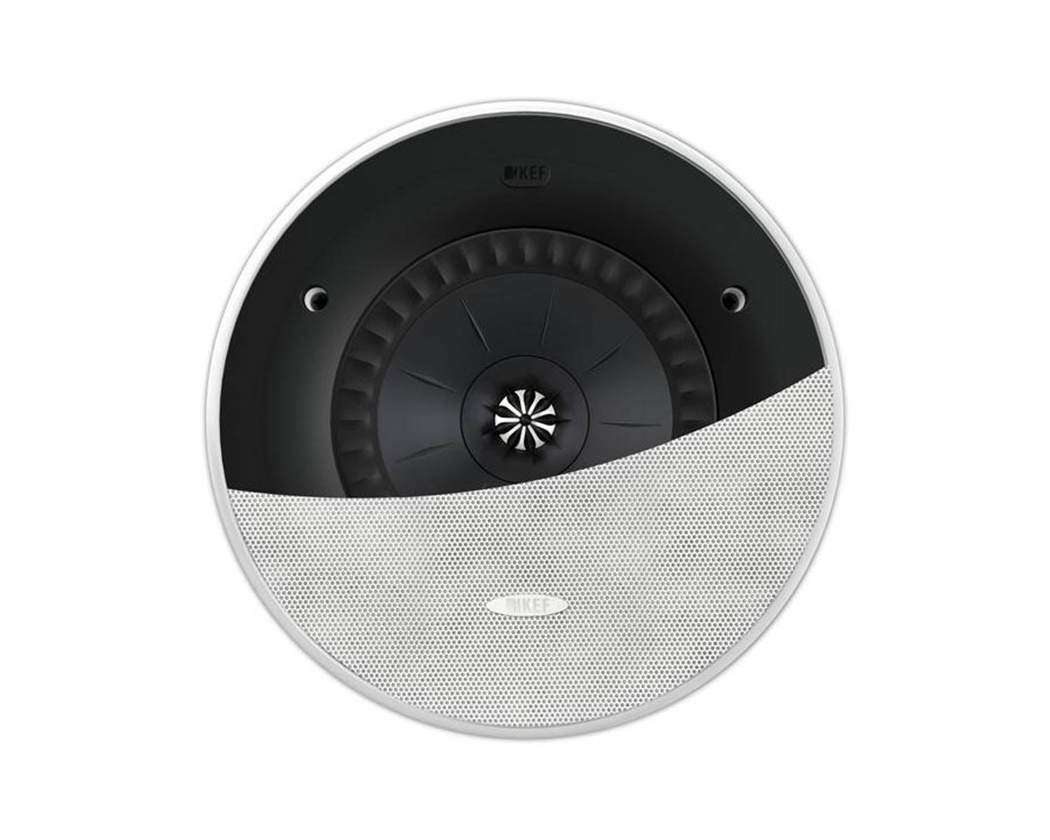 KEFCI160RRT - KEF Ci160RRTHX 6.5inch 2 Way Ultra Thin Bezel Uni Q Ceiling Speaker IP64 Image 1