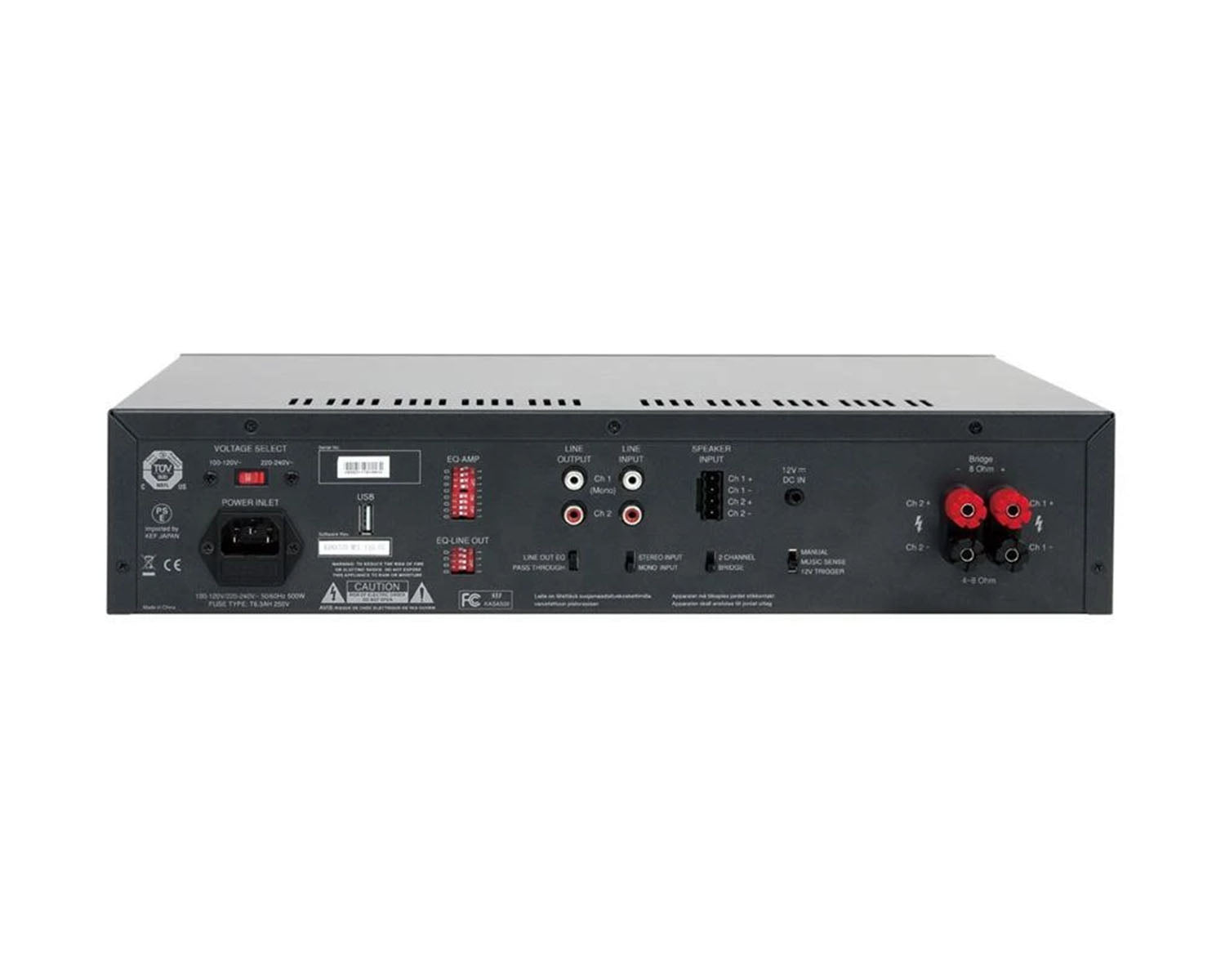 KEFKASA500 - KEF KASA500 Class D DSP Amplifier 2x250W 4ohm for Ci Subwoofer Image 3