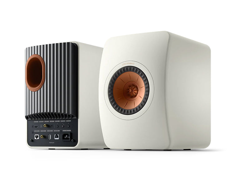KEFLS50W2W - KEF LS50 Wireless II 5.25inch 2 Way Metamaterial Speaker White PAIR Image 2