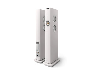 KEFLS60WW - KEF LS60 Wireless 4x5.25inch and 4inch 3 Way Floorstanding Speaker White PAIR Image 2