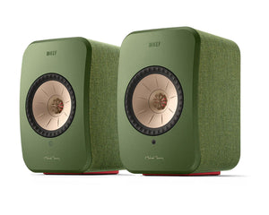 KEFLSX2OL - KEF LSX II 4.5inch 2 Way Uni Q Wireless Loudspeaker Olive PAIR Image 1