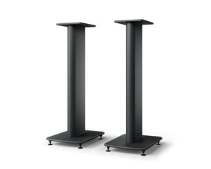 KEFS2FSB - KEF S2 Floor Stand for LS50 Meta or LS50 Wireless II Carbon Black PAIR Image 1
