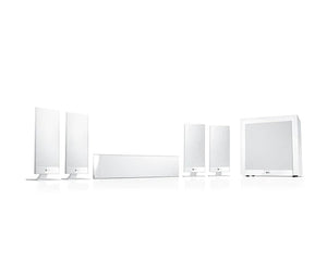 KEFT105W - KEF T105 System (4 x T101 Satellites T101c Centre and T2 Sub) White Image 1