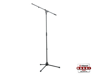 KMS2102 - K&M 210 or 2 Classic Mic Boom Stand All Metal with Long Legs Black Image 1