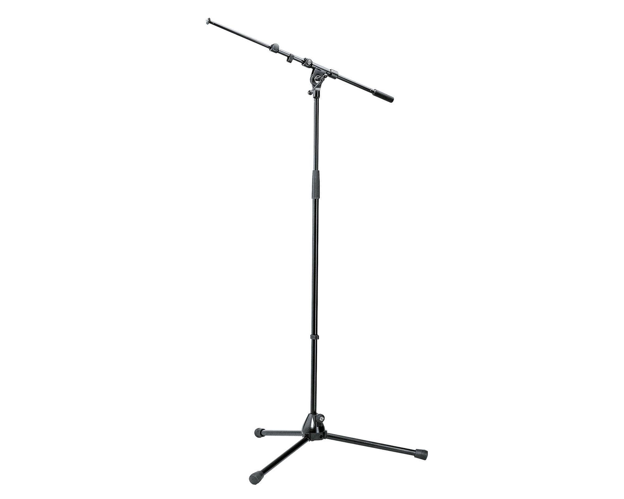KMS2109 - K&M 210 or 9 RSJ Mic Boom Stand All Metal with Extending Boom Black Image 1