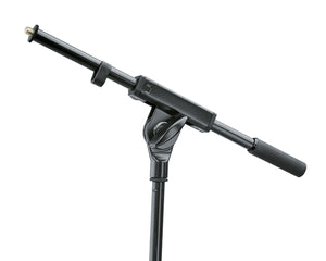 KMS21160 - K&M 21160 Short One piece Boom Arm 3 or 8inch Thread Black Image 1