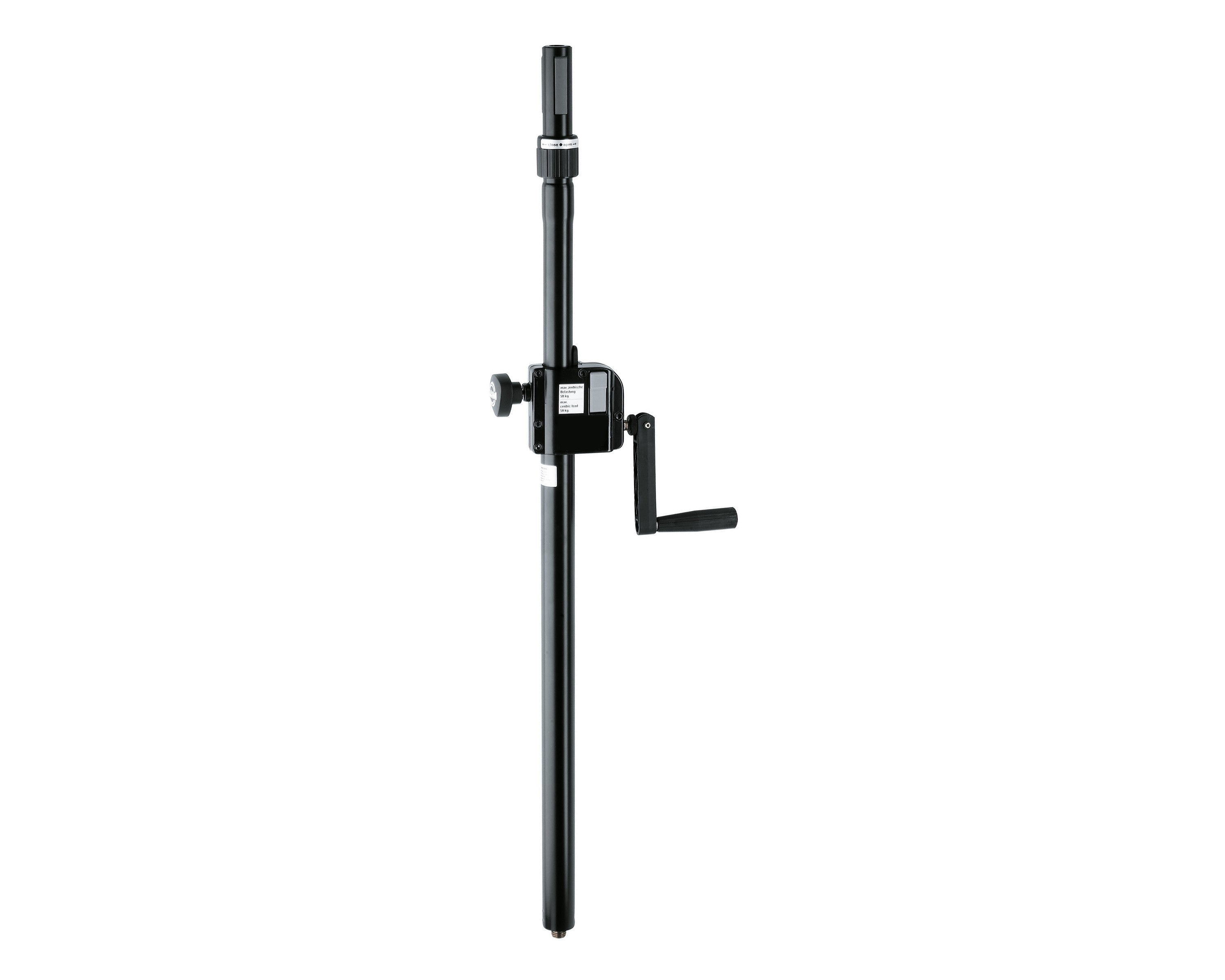 KMS21340 - K&M 21340 Distance Rod with Hand Crank with 35mm RING LOCK or M20 Ends Image 1