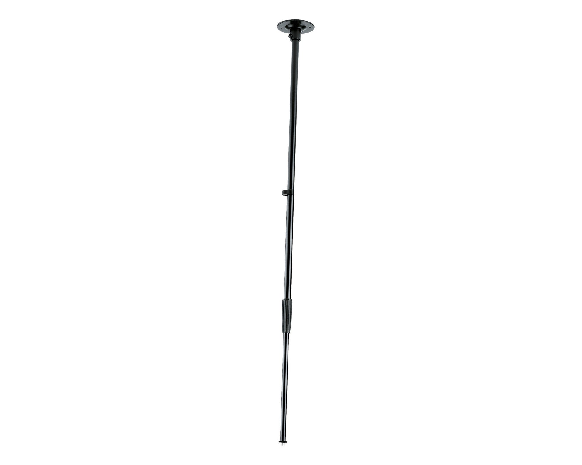 KMS22160 - K&M 22160 Ceiling Mounting Stand extends 860 1560mm Black Image 1