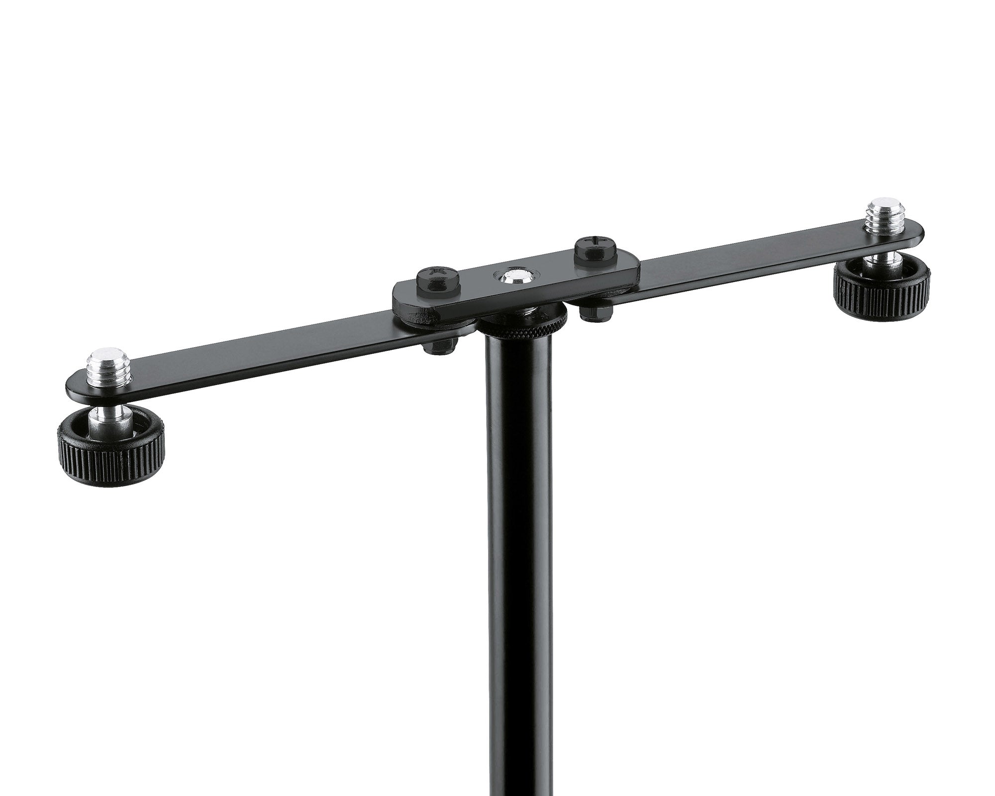 KMS23510 - K&M 23510 Flexible Microphone Bar for Microphone Stands Black Image 1