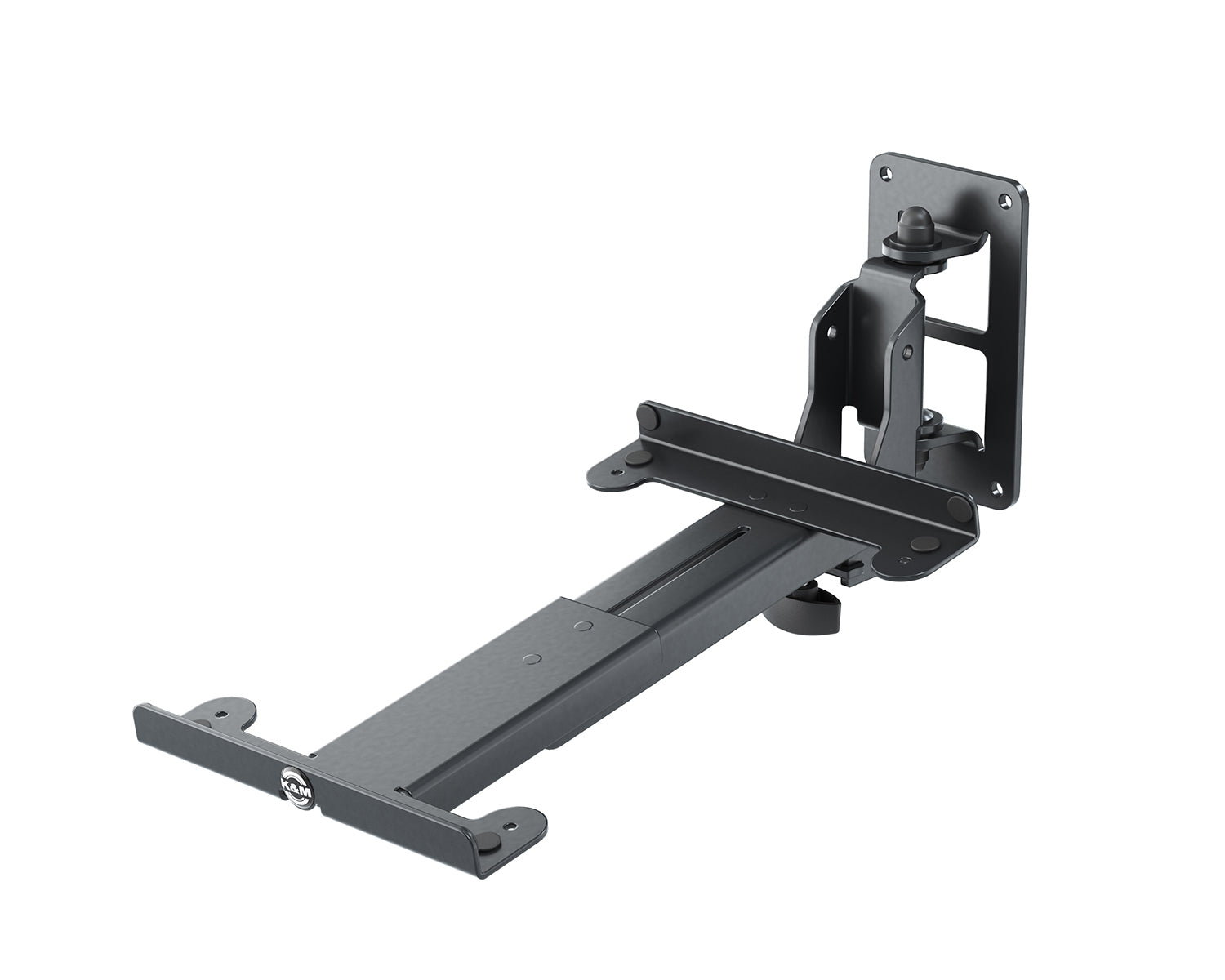KMS24167 - K&M 24167 Adjustable Monitor or Speaker Wall Bracket 210 340mm 15Kg Image 2