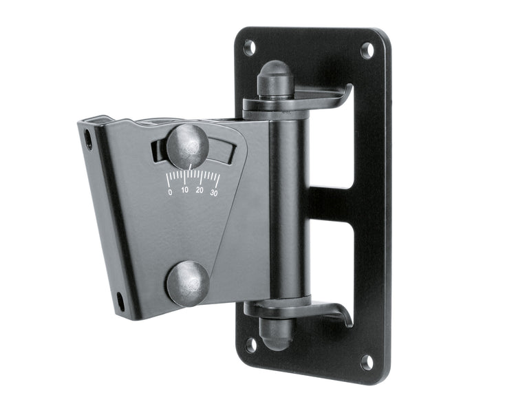 KMS24471 - K&M 24471 Multi Purpose Swivel Speaker Wall Mount 15kg Black Image 1