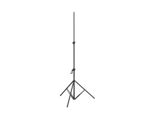 KMS24740 - K&M 24740 Wind up Stand for Lighting or Loudspeakers 1715 4000mm Black Image 3