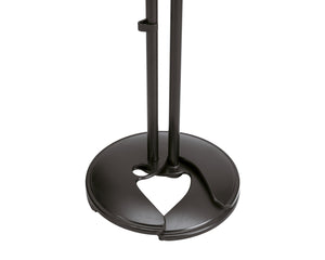 KMS26045 - K&M 26045 Mic Stand Straight Stackable (up to 5) Cast Base Black Image 2