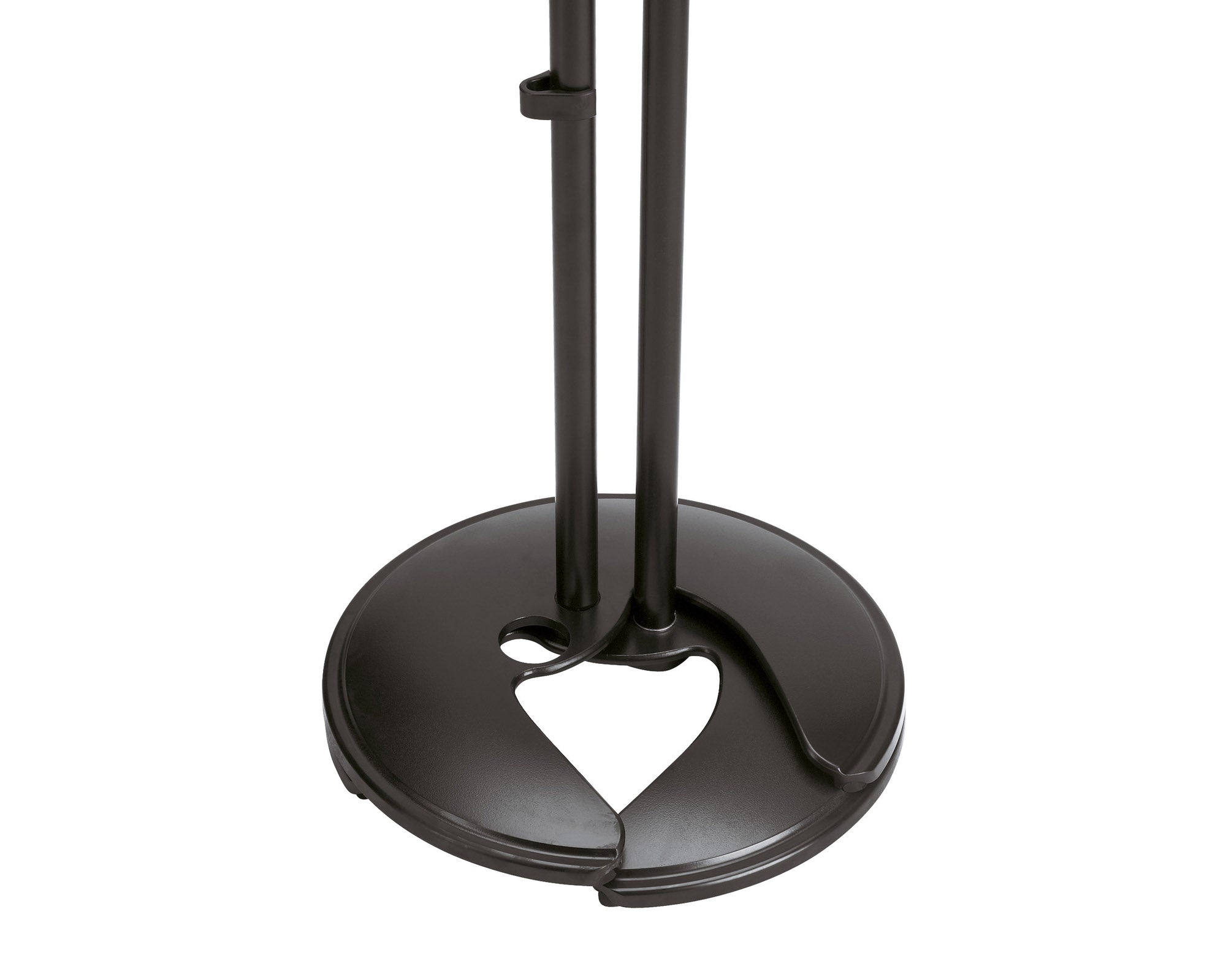 KMS26075 - K&M 26075 Mic Stand Stackable with One Hand Clutch Adjust Black Image 2