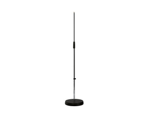 KMS260CH - K&M 260 Chrome Mic Stand with Heavy Round Base 87 156cm 3 or 8inch 5kg Image 1