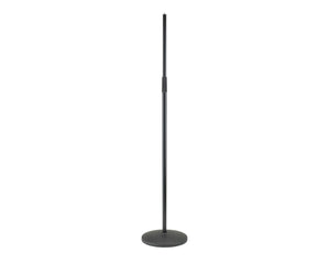KMS26125 - K&M 26125 Mic Stand Round Base with Slim Clutch Black Image 1