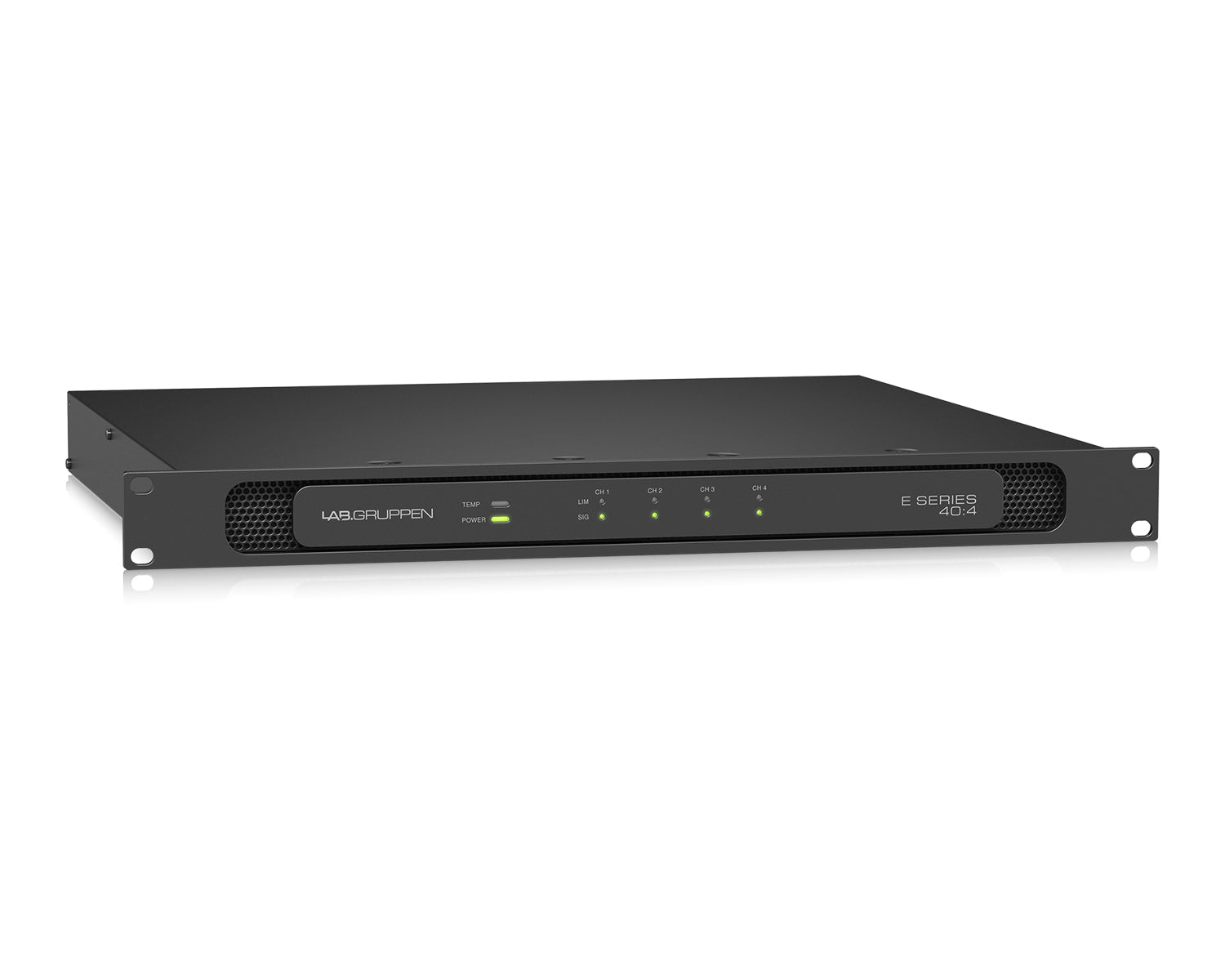LABE404 - Lab Gruppen E 40:4 Energy Efficient Class D Amplifier 4x1000W 19inch 1U Image 4