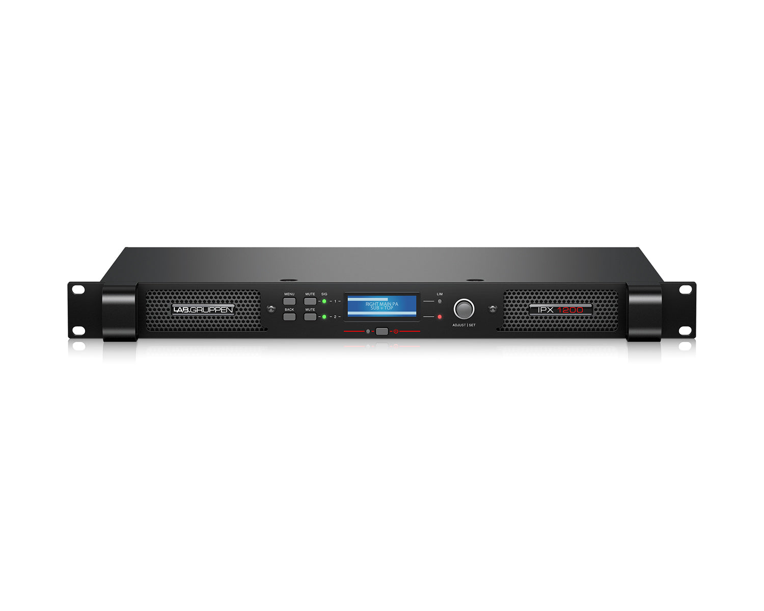 LABIPX1200 - Lab Gruppen IPX 1200 2 Channel Compact Power Amplifier with DSP 2x600W Image 1