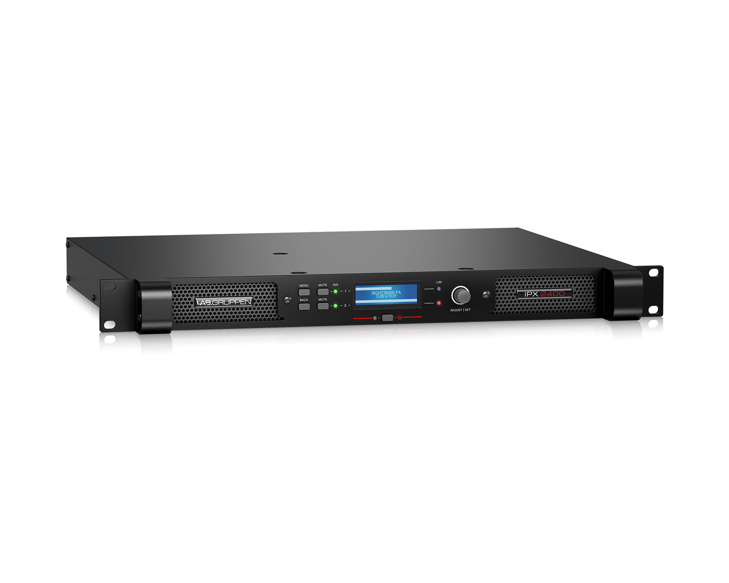 LABIPX2400 - Lab Gruppen IPX 2400 2 Channel Compact Power Amplifier with DSP 2x1200W Image 2