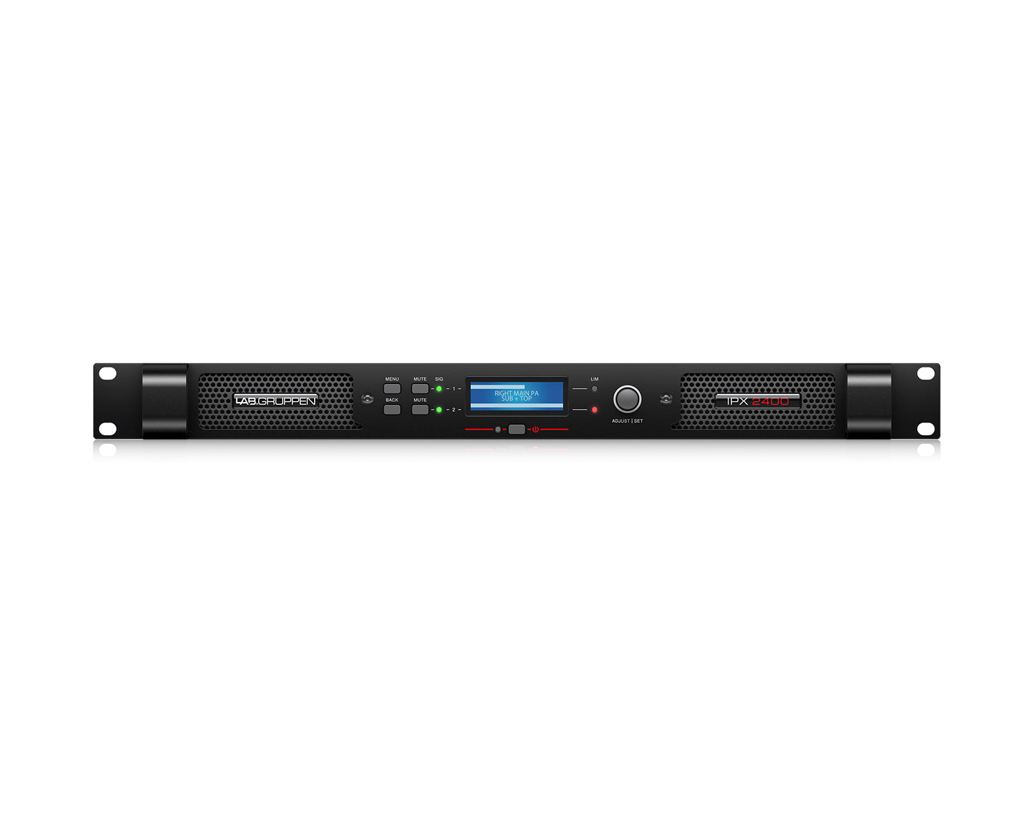 LABIPX2400 - Lab Gruppen IPX 2400 2 Channel Compact Power Amplifier with DSP 2x1200W Image 3